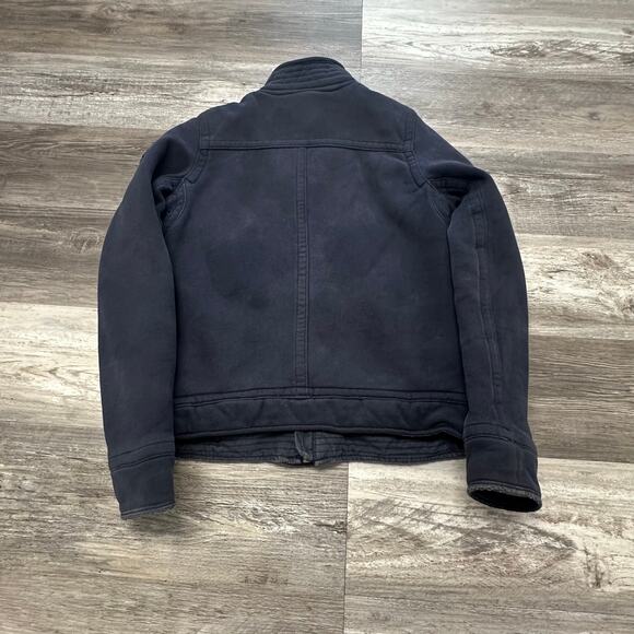 Vintage Abercrombie & Fitch Hopkins Trail Blue Boys XL Full Zip Heavy Jacket - Picture 5 of 10